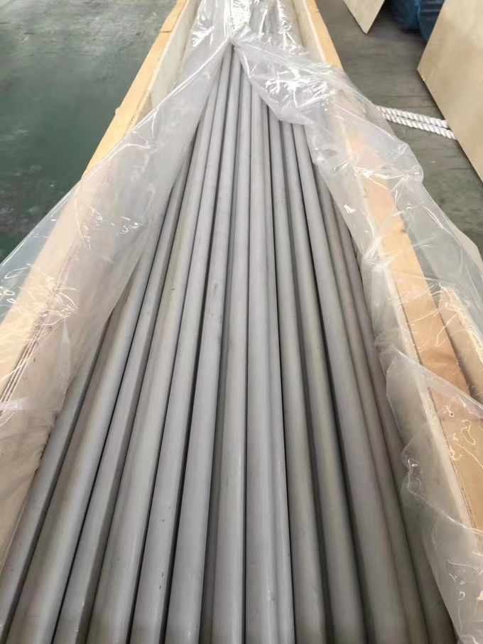 Austenitic Seamless Stainless Steel Pipes ASTM A213 TP321 Seamless Heat Exchanger 2