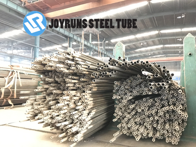 ASTM A213 T11 Heavy Wall Steel Tubing , Cold Drawing Seamless Boiler Steel Tube 0