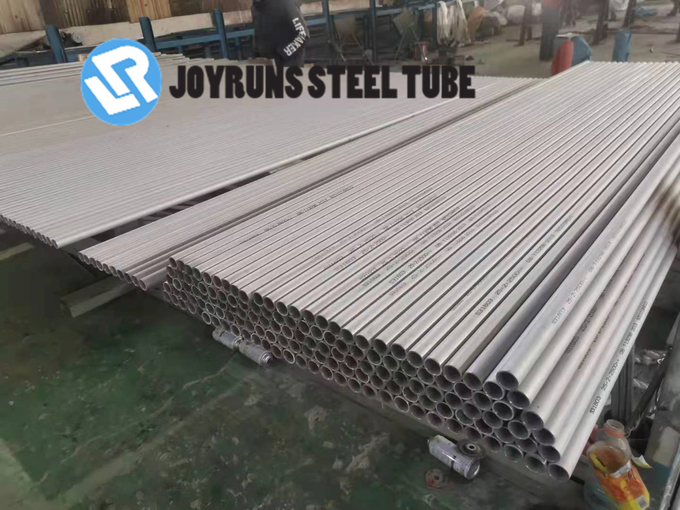 JIS3448 Stainless Steel Seamless Pipes , SUS316 Cold Drawn Steel Tube 4