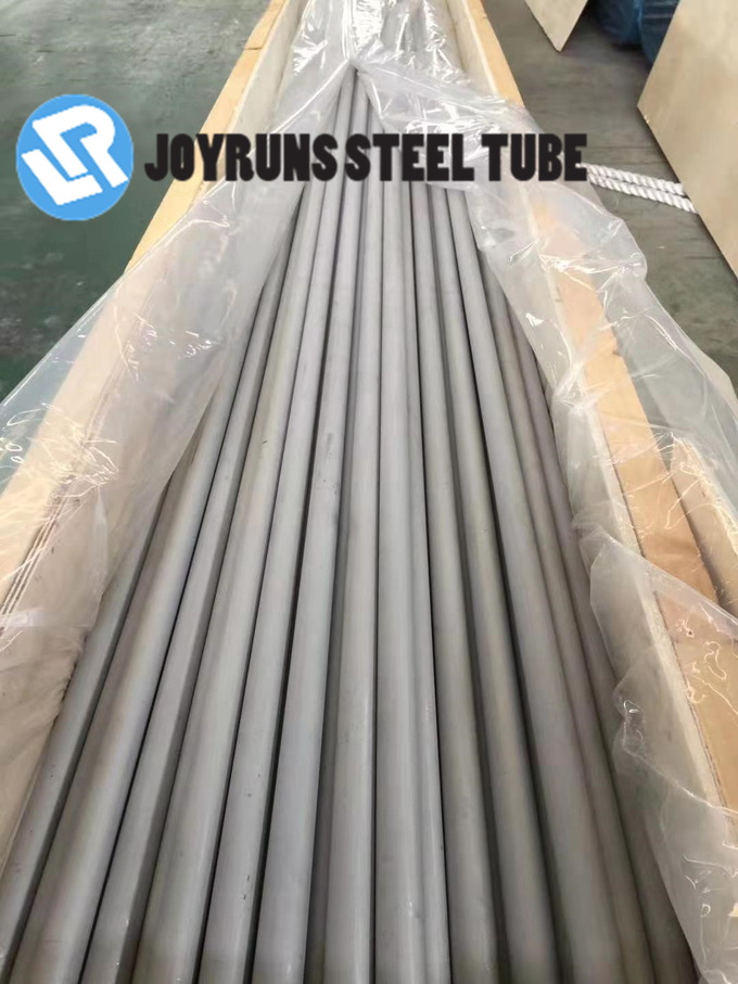 JIS3448 Stainless Steel Seamless Pipes , SUS316 Cold Drawn Steel Tube 5