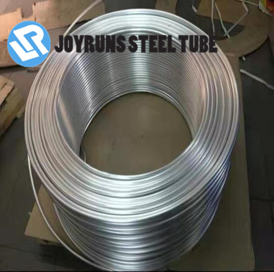 1070 ASTM B210 Aluminium Pipe Coil 6.35mm*1.0mm Aluminum Alloy Tube For Refrigeration 2