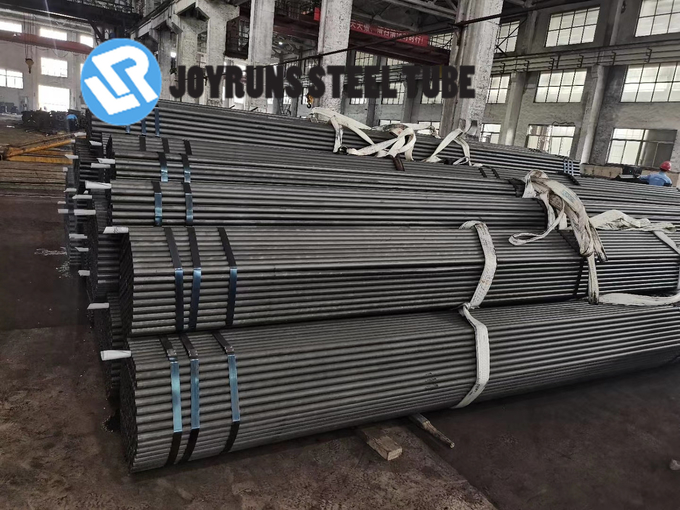 ST35.8  Heat Exchanger Seamless Carbon Steel Pipes 25.4*2.77 DIN17175 5